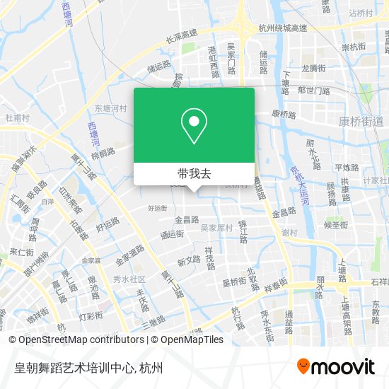 皇朝舞蹈艺术培训中心地图