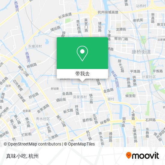 真味小吃地图
