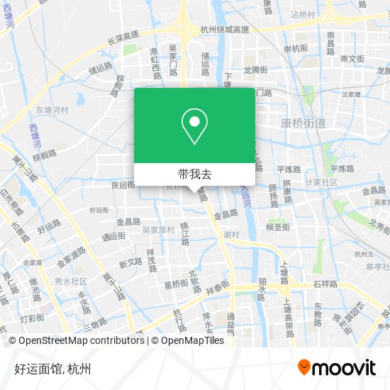 好运面馆地图