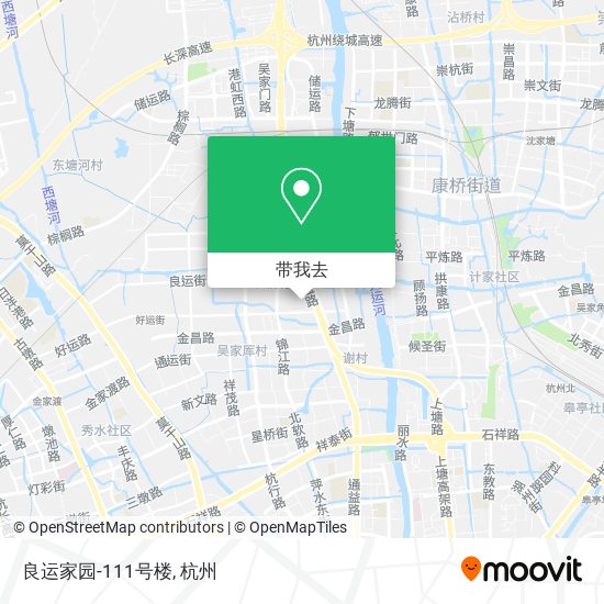 良运家园-111号楼地图