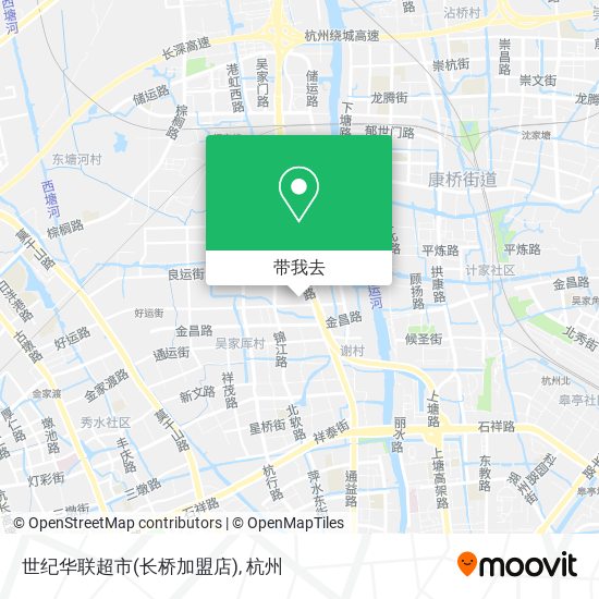 世纪华联超市(长桥加盟店)地图