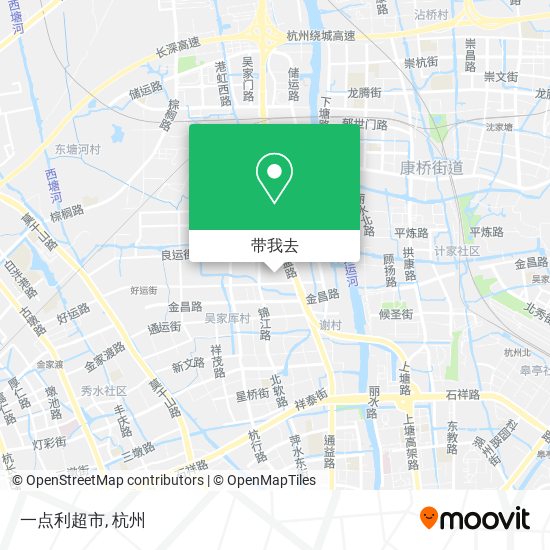 一点利超市地图