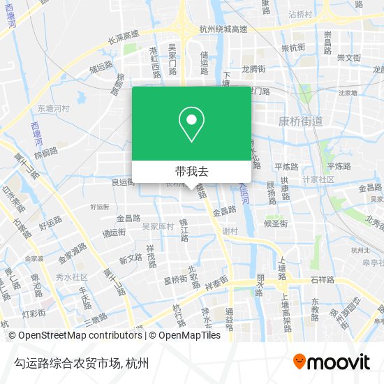 勾运路综合农贸市场地图