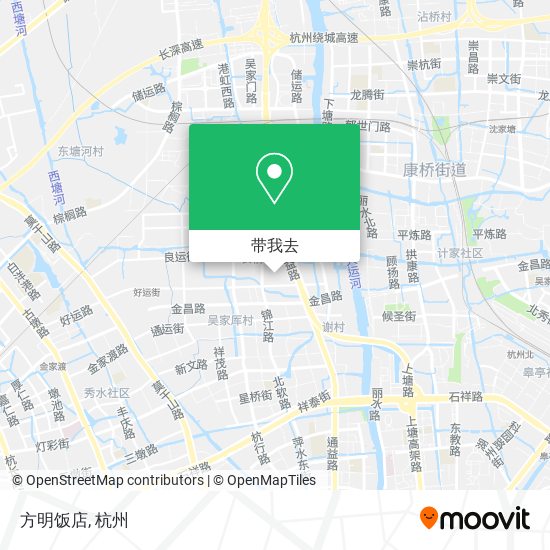 方明饭店地图