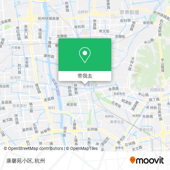 康馨苑小区地图