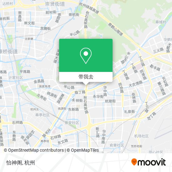 怡神阁地图