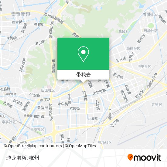 游龙港桥地图