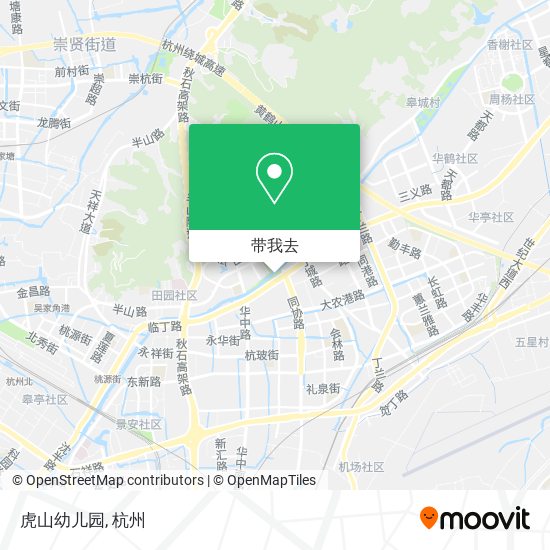 虎山幼儿园地图