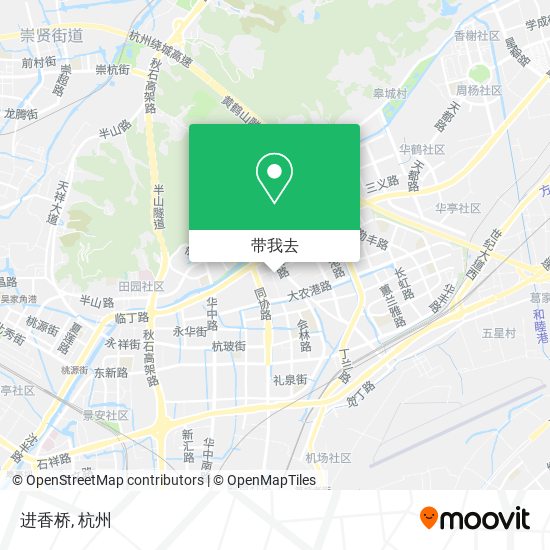 进香桥地图