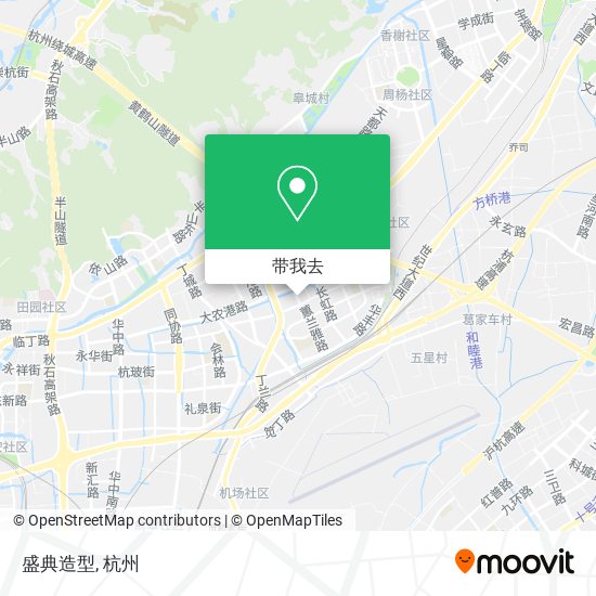 盛典造型地图