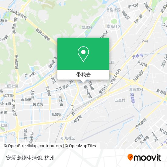 宠爱宠物生活馆地图