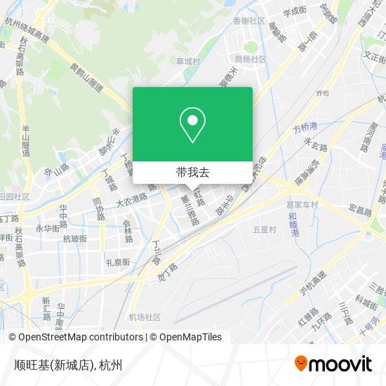 顺旺基(新城店)地图
