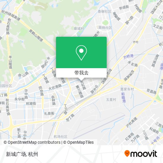 新城广场地图
