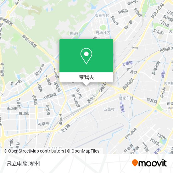 讯立电脑地图