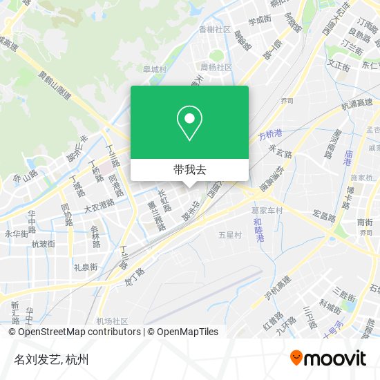 名刘发艺地图