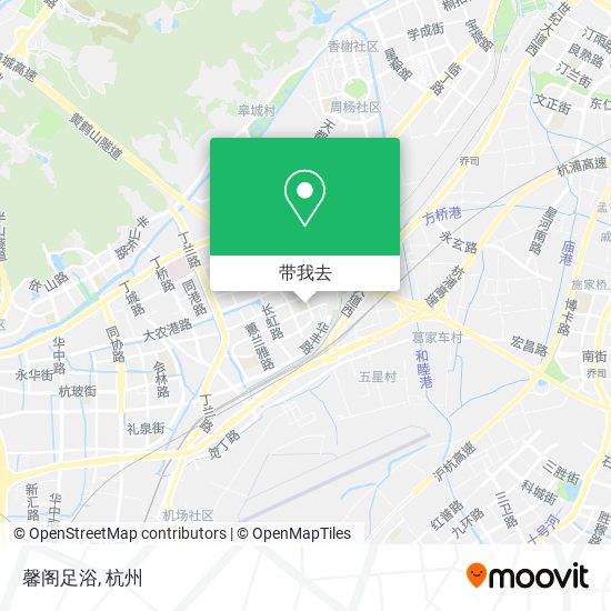馨阁足浴地图