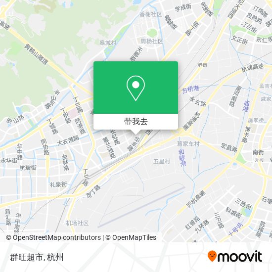 群旺超市地图