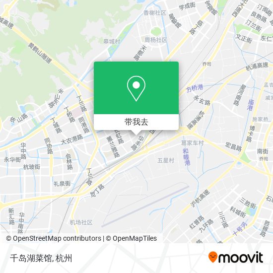 千岛湖菜馆地图