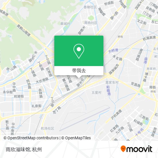 雨欣滋味馆地图
