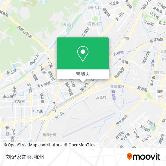 刘记家常菜地图