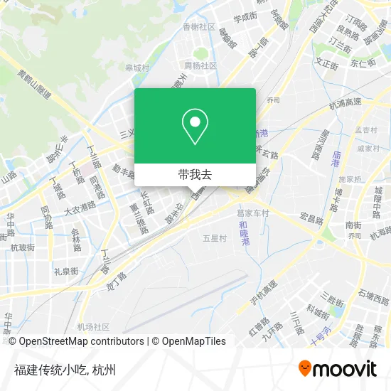 福建传统小吃地图