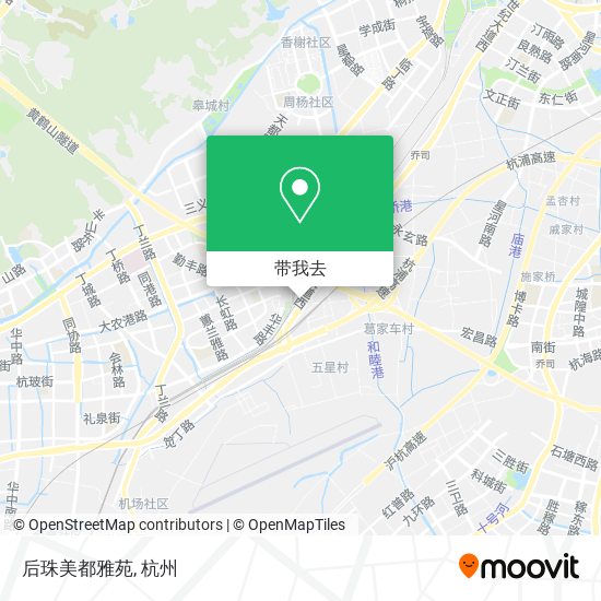后珠美都雅苑地图