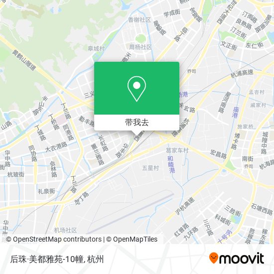后珠·美都雅苑-10幢地图