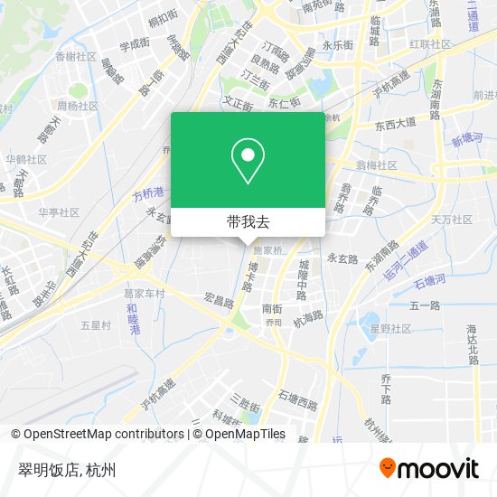 翠明饭店地图