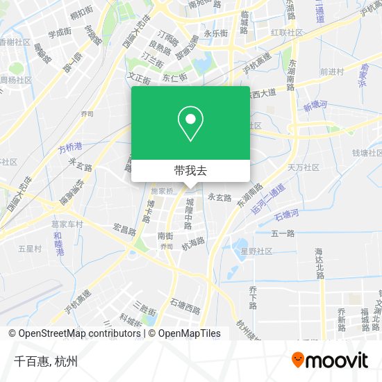 千百惠地图