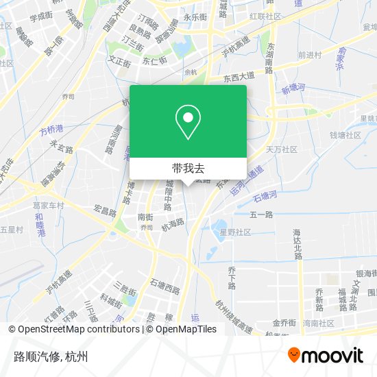 路顺汽修地图