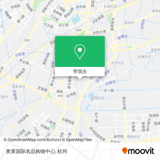 奥莱国际名品购物中心地图