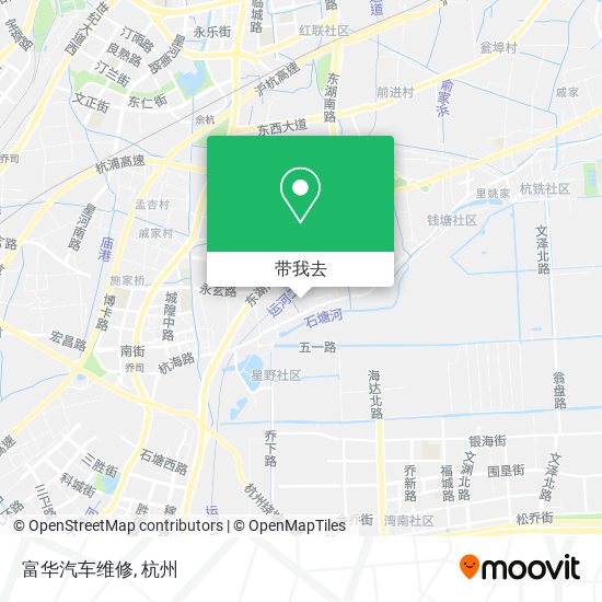 富华汽车维修地图
