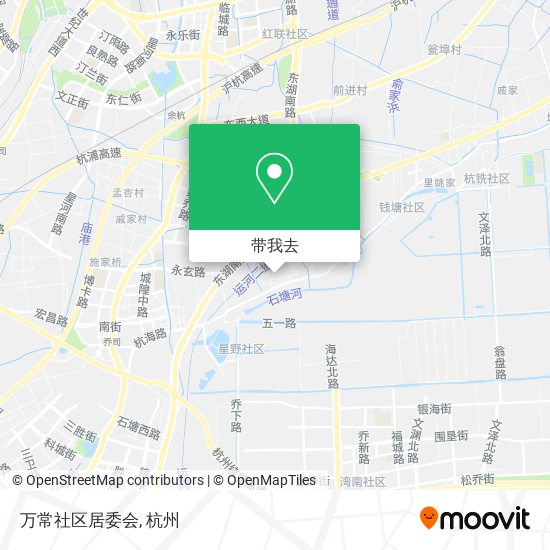 万常社区居委会地图