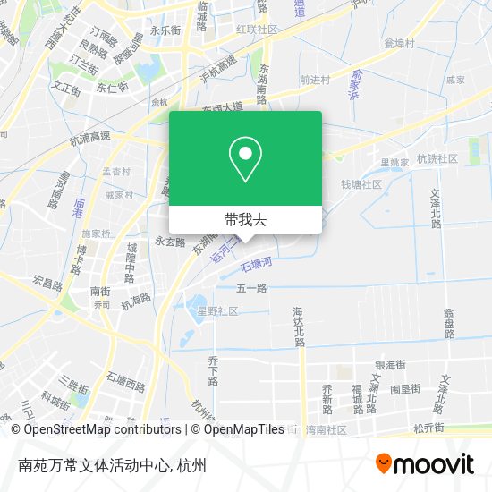 南苑万常文体活动中心地图
