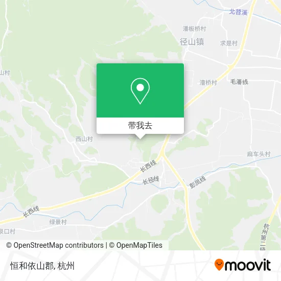 恒和依山郡地图