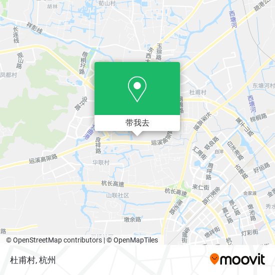 杜甫村地图