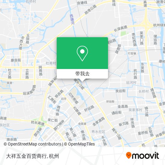 大祥五金百货商行地图
