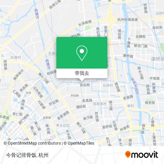 今骨记排骨饭地图