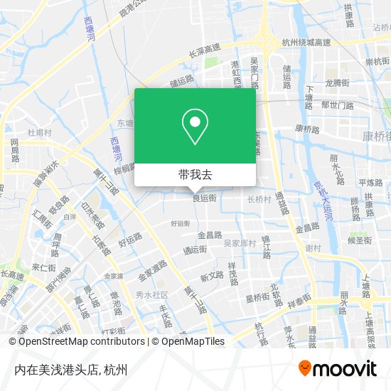 内在美浅港头店地图