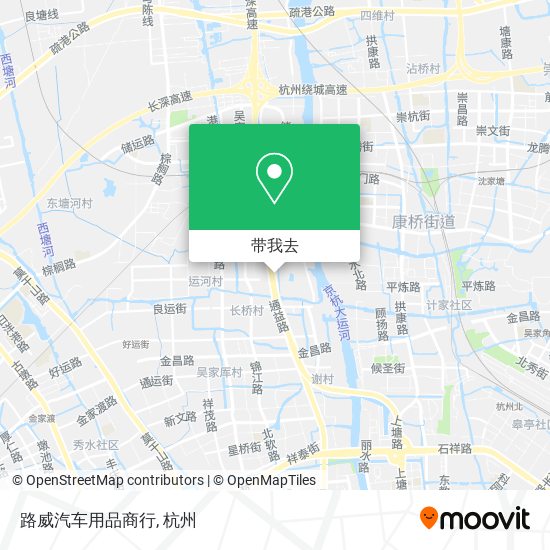 路威汽车用品商行地图