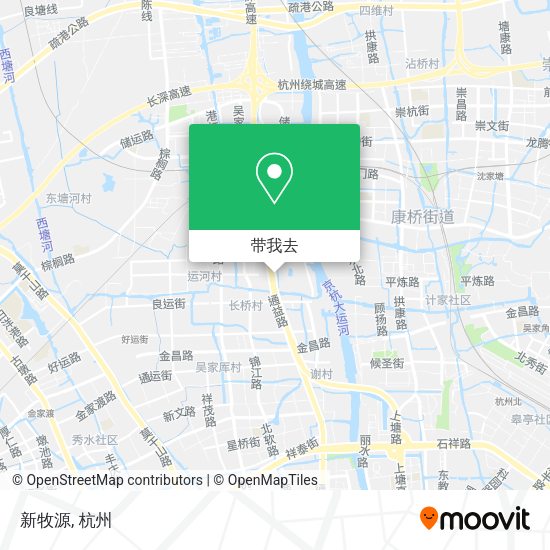 新牧源地图