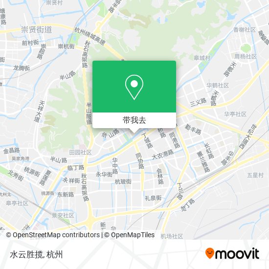 水云胜揽地图