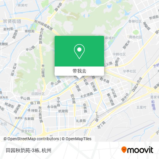 田园秋韵苑-3栋地图