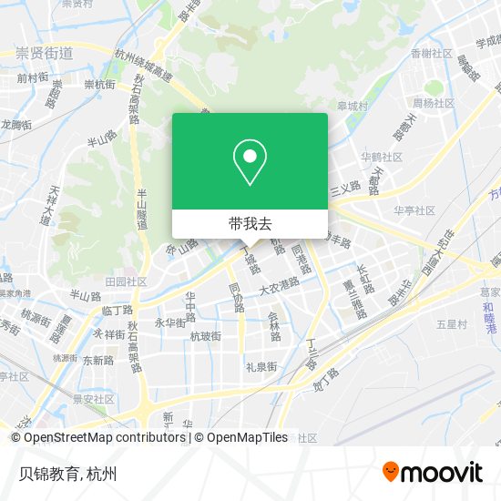 贝锦教育地图