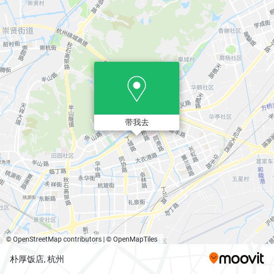 朴厚饭店地图