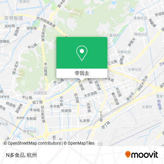 N多食品地图