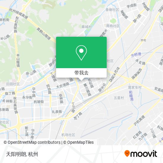 天阳明朗地图