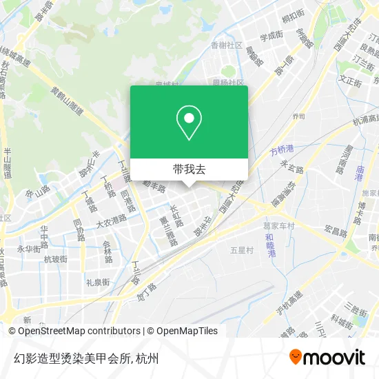 幻影造型烫染美甲会所地图