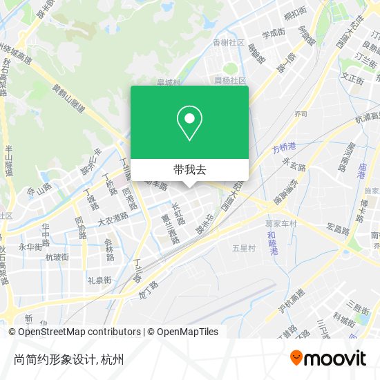 尚简约形象设计地图