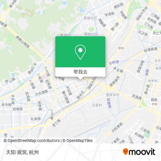 天阳·观筑地图